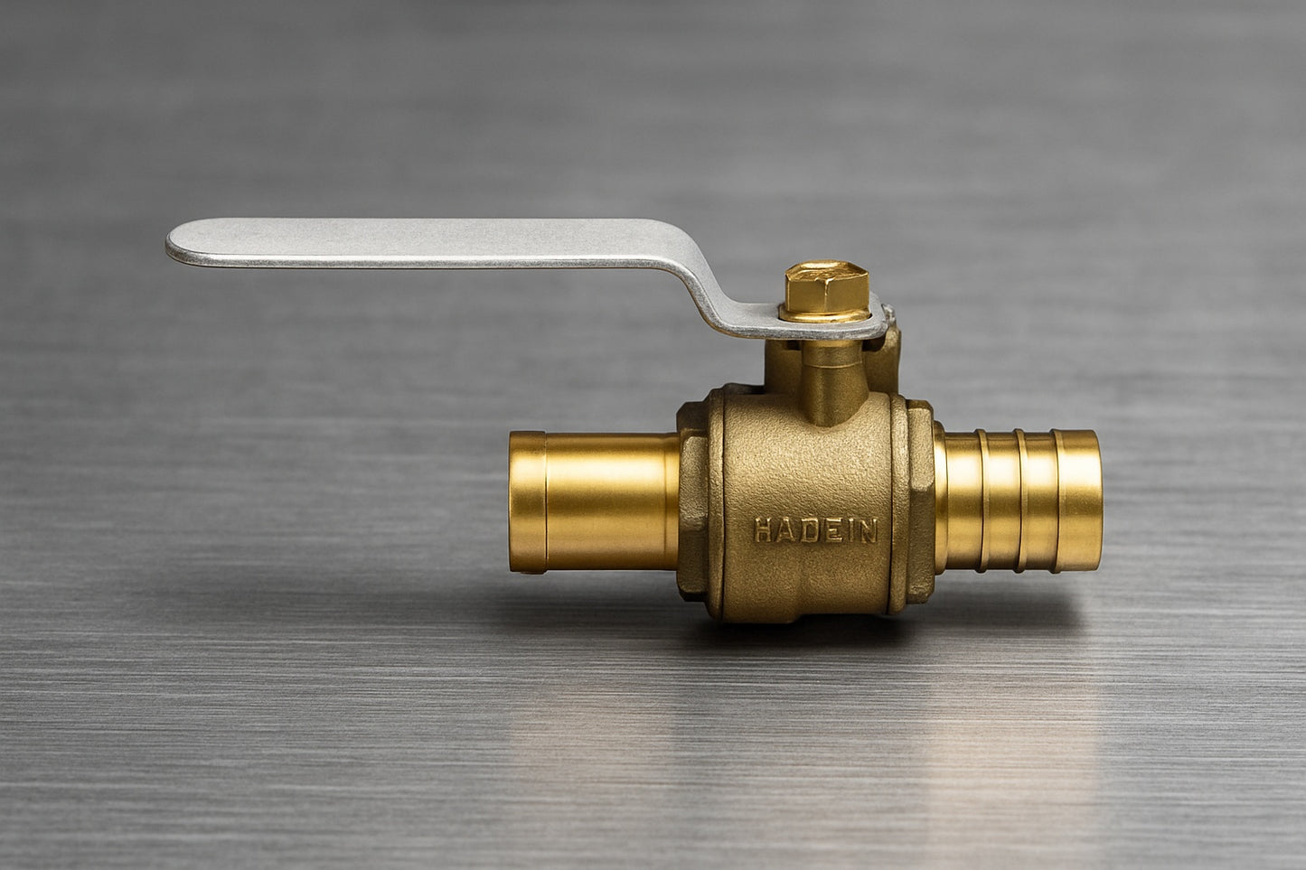 1 in. Brass PEX B Barb Ball Valve APXV11