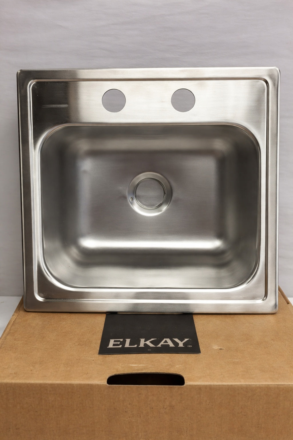 Elkay 15 In Drop In Single Bowl 20 Gauge Durable Satin Stainless Steel Kitchen Sink Kit W Faucet