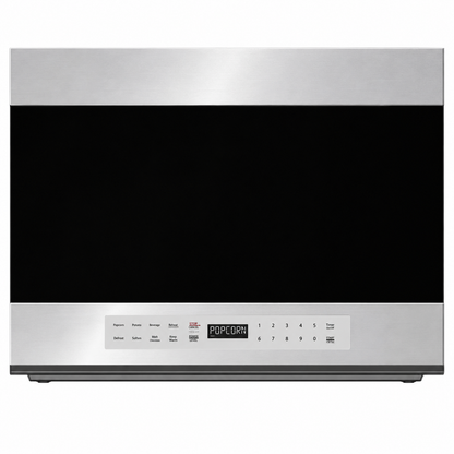 Sharp 24 in 1 4 cu ft 1000 Watt Over the Range Microwave in Stianless and Black Glass Sensor Cook w Slide Out Grease Filter SMO1461GS