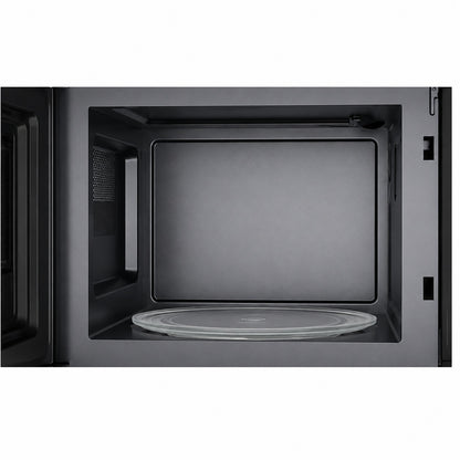Sharp 24 in 1 4 cu ft 1000 Watt Over the Range Microwave in Stianless and Black Glass Sensor Cook w Slide Out Grease Filter SMO1461GS