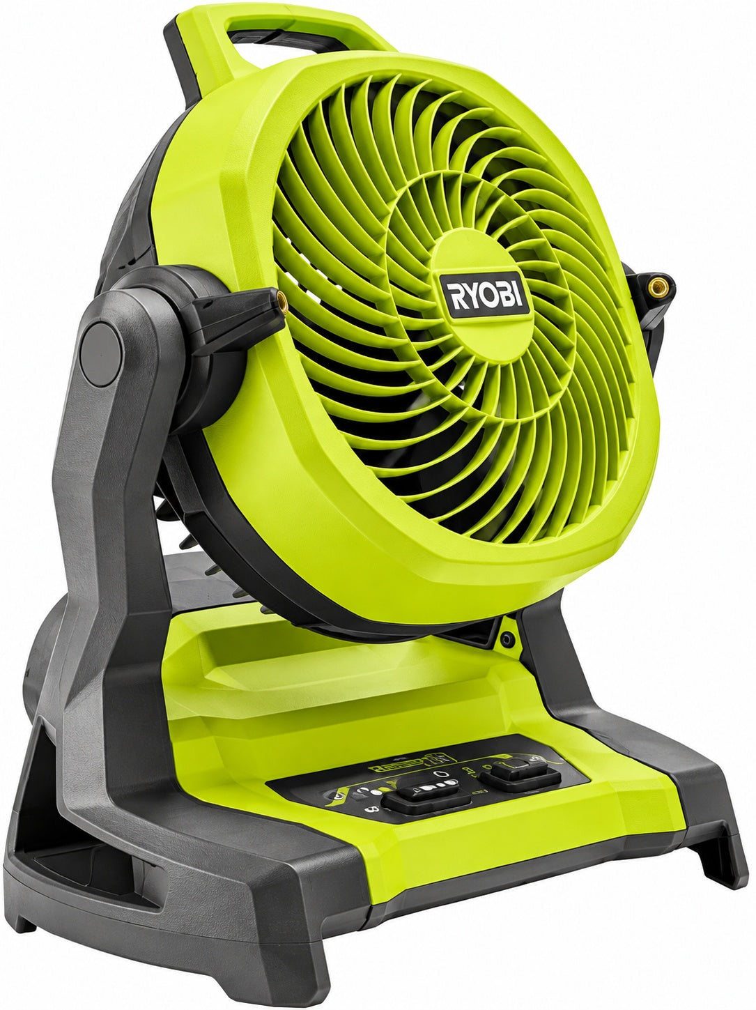 RYOBI ONE 18V Cordless 7 1 2 in Bucket Top Misting Fan Tool Only PCL851B