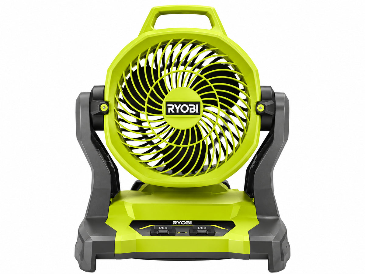 RYOBI ONE 18V Cordless 7 1 2 in Bucket Top Misting Fan Tool Only PCL851B