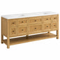 James Martin Vanities Breckenridge 72” Double Vanity (caninet 0nly)