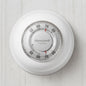 Round Non-Programmable Thermostat with 1H/1C Single Stage Heating and Cooling
