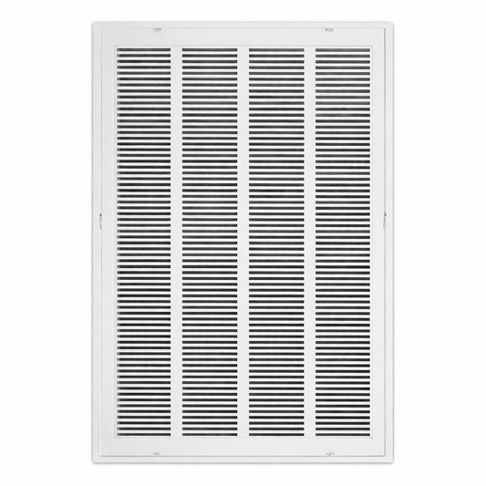 Everbilt 20 in x 30 in Steel Return Air Filter Grille in White E190RF20X30