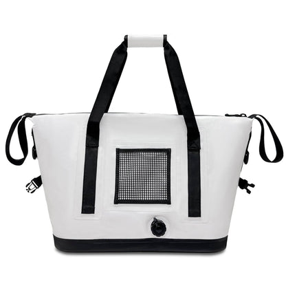 37QT Fish Cooler Bag With Fishing Rod Holder