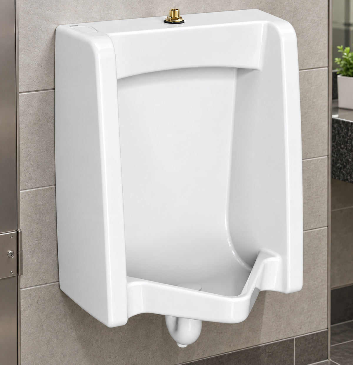 American Standard Washbrook FloWise Top Spud 0 125 GPF Urinal in White 6590 001 020