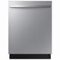 Samsung 51 Dba Fingerprint Resistant Top Control Dishwasher with Autorelease and 3rd Rack