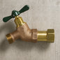 Brass 1/2 in. Compression x 3/4 in. Plus 3/4 in. Plus MHT Plus No Kink with Lead Free Copper Plus Wall Faucet 254CCLF
