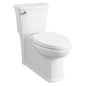 American Standard Cadet 3 Decor Tall Height 2 Piece 1 28 GPF Single Flush Elongated Toilet with Seat in White Seat Included