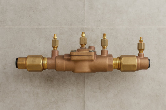 3/4 in. Bronze FPT x FPT Double Check Valve Assembly Backflow Preventer