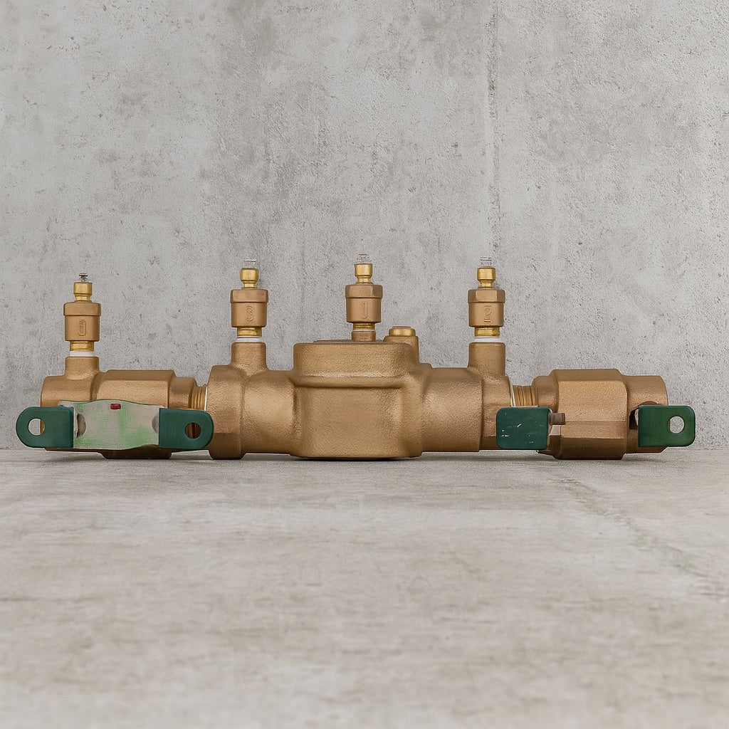 3/4 in. Bronze FPT x FPT Double Check Valve Assembly Backflow Preventer
