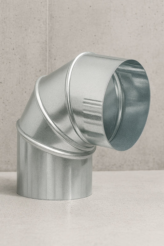 12 in. 90 Degree Round Adjustable Elbow 90E12