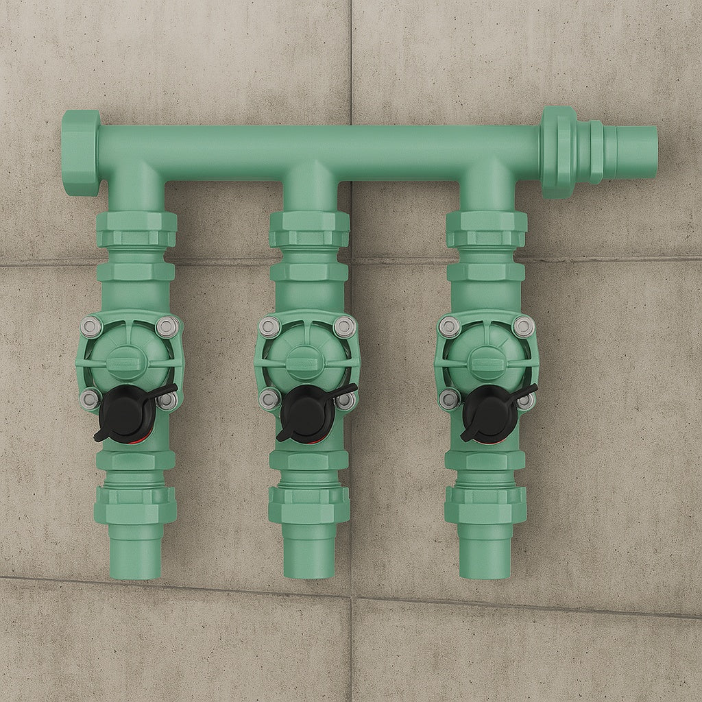 3-VALVE PREASSEBMLED MANIFOLD ORBIT