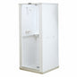 Durastall 32 in x 32 in x 75 in Shower Stall with Standard Base in White 68