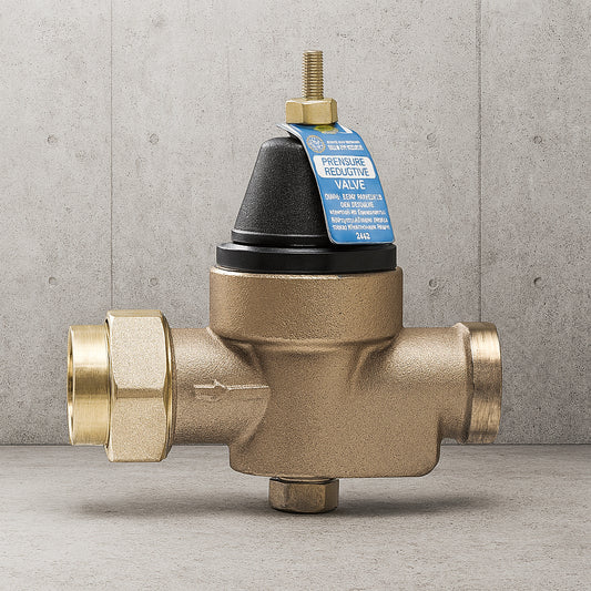 1 In Lead Free Brass Fpt X Fpt Pressure Reducing Valve Lfn45Bu1 M1 1
