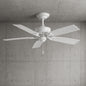 Hampton Bay Gazebo II 42 in. Indoor/Outdoor White Ceiling Fan