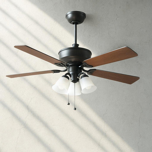 Brookhurst 52 in LED Indoor Oil Rubbed Bronze Ceiling Fan with Light Kit YG268 ORB/300937521 792145369134 PRIVATE BRAND UNBRANDED