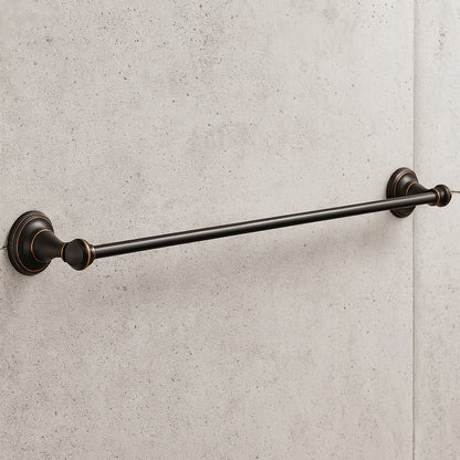 Porter 24 in. Wall Mount Towel Bar Bath Hardware Accessory in Oil Rubbed Bronze 78424 OB1