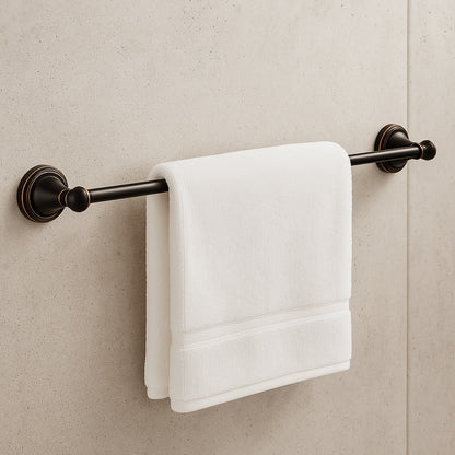Porter 24 in. Wall Mount Towel Bar Bath Hardware Accessory in Oil Rubbed Bronze 78424 OB1