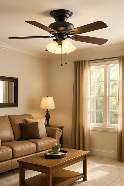 Clarkston II 44 in LED Indoor Oil Rubbed Bronze Ceiling Fan with Light Kit SW18030 ORB/307738183 845952001404 PRIVATE BRAND UNBRANDED