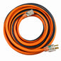 RIDGID 100 ft 10 3 Heavy Duty Indoor Outdoor SJTW Extension Cord with Lighted End Orange Grey 68100RGD