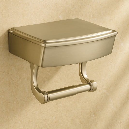 Delta Toilet Paper Holder with Privacy Storage in SpotShield Brushed Nickel EXTEN50 BN/205742853 885785716151 Delta