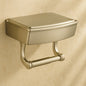Delta Toilet Paper Holder with Privacy Storage in SpotShield Brushed Nickel EXTEN50 BN/205742853 885785716151 Delta