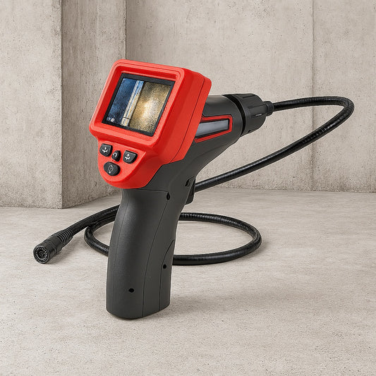 CA-25 Micro Visual Inspection & Diagnostic Handheld Camera w/ 2.7 in. Color Display, 4 ft. Fixed Waterproof Camera Cable