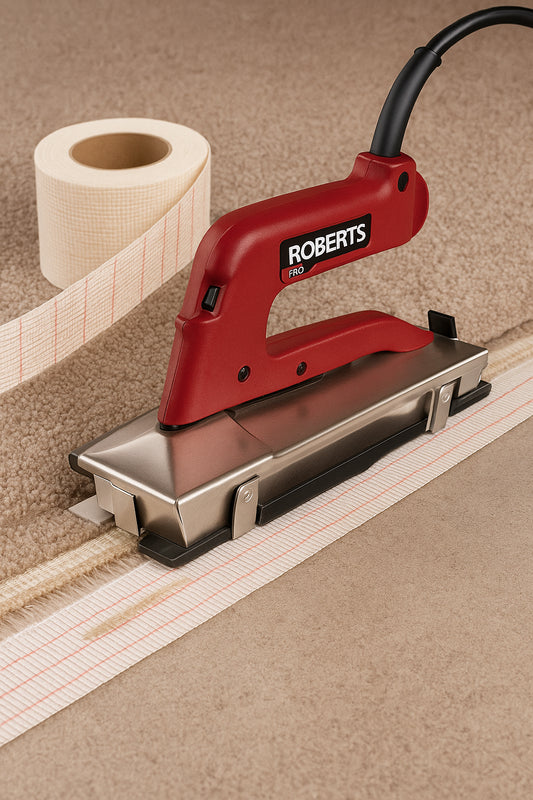 Deluxe Heat Bond Carpet Iron With Non Stick Grooved Base 10 282G 2