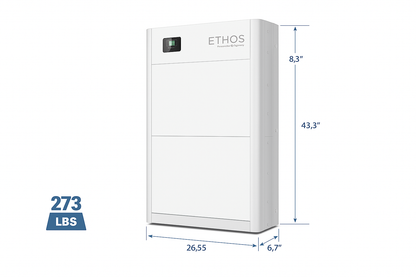 48V ETHOS 10.2KWH (2 Module) â€“ Stackable Power Storage + Ethos Control Box