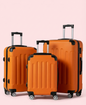 Multi Color - 3PCs Luggage Set 20/24/28 Inch Hard Shell Spinner with TSA Lock