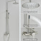 DecorBites™ Black Shower Faucet Set with Rainfall Shower Head and Wall Mounted Mixer Tap