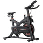 Exercise Bike, Adjustable Magnetic Resistance Stationary Bike, Indoor Cycling Bike for Home Cardio, Workout Bike with Silent Belt Drive, Comfortable Seat Cushion, LCD Monitor, and Heavy Flywheel