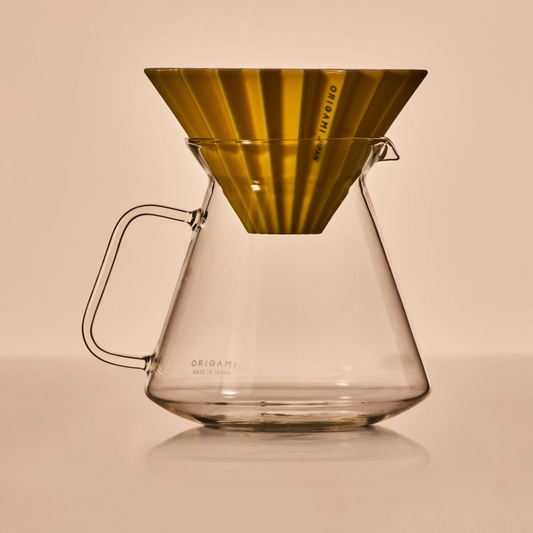 ORIGAMI x HARIO Borosilicate Glass Coffee Server